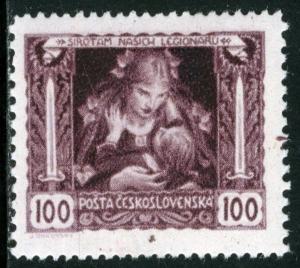 CZECHOSLOVAKIA - #B128 - MINT HINGED - 1919 - CZECH224AFF3