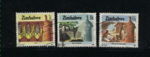 Zimbabwe  3 different used  PD