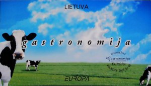 2005 EUROPE CEPT Lietuva Gastronomy Booklet MNH** 20629-