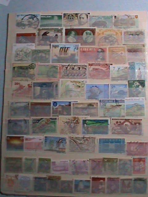 WORLDWIDE COLLECTION - 64 DIFFERENT- PICTORIAL USED STAMPS VF-HIGH CAT. VALUE.