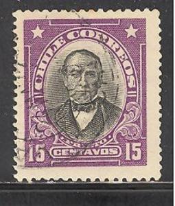 Chile Sc # 133 used