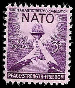 # 1008 MINT NEVER HINGED NATO