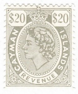 (I.B) Cayman Islands Revenue : Duty Stamp $20 