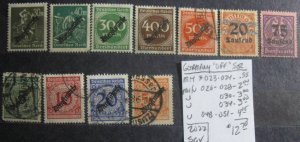 Germany Official Selection #O23//O51- SCV=$12.70