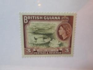 British Guyana #255 mint hinged
