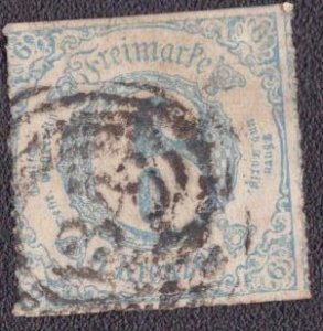 Thurn and Taxis - 58 1865 Used