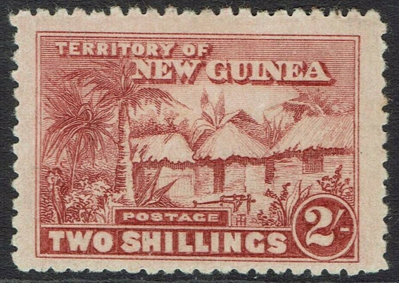 NEW GUINEA 1925 HUT 2/- 