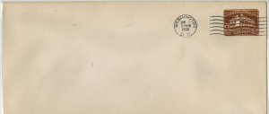 1932 EMBOSSED GEORGE WASHINGTON BICENTENNIAL ENVELOPE FDC U524 #10 ENV