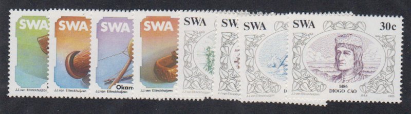 Southwest Africa - 1986 - SC 548-55 - NH - 2 complete sets