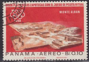 Panama 477C CTO 1967 Olympics, Mount Alban