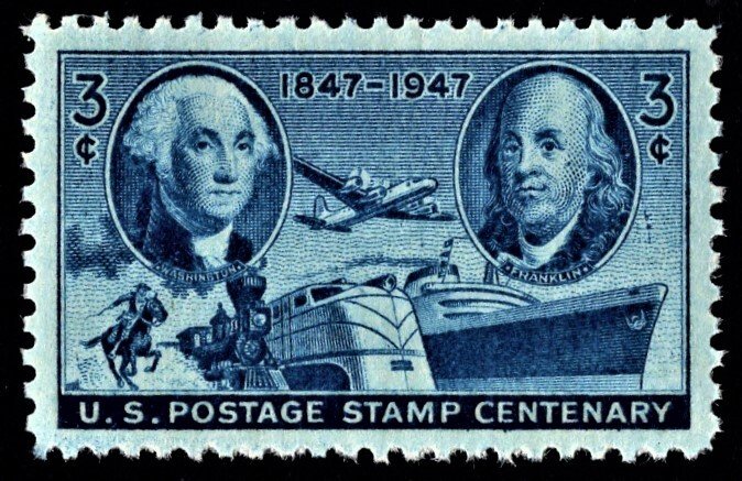 US 947 MNH VF 3 Cent U.S.Postage Stamp Centenary