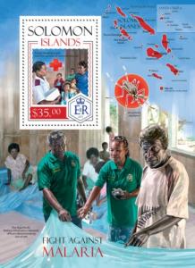 SOLOMON ISLANDS 2014 SHEET MALARIA slm14116b