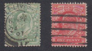 Great Britain - 1902 - SC 127-28 - Used