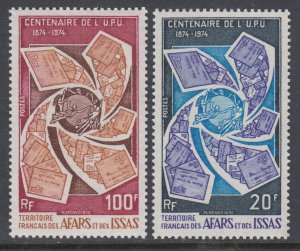 Afars and Issas 374-375 MNH VF