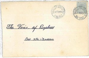 28622  - BAHAMAS -  POSTAL HISTORY -  Postmark on COVER   1951 - SHIRLEY STREET