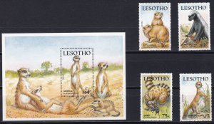 Lesotho, Fauna, Animals MNH / 1988