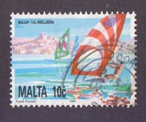 Malta  #788  used  1991  tourism 10c