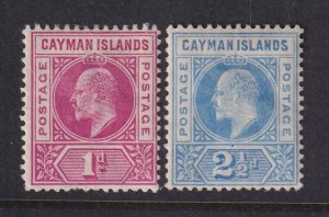 Cayman Islands, Scott 4-5 (SG 4-5), MHR