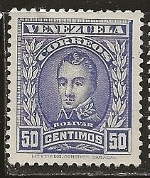 Venezuela ^ Scott # 254 - MH