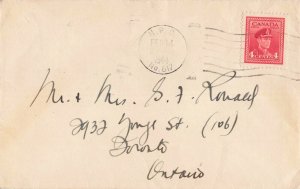 Canada 1944/5 WWII Navy Service in Trinidad Military Cover Group of 3