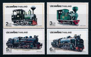 [62473] Thailand 1990 Railway train Eisenbahn  MNH