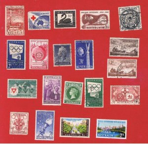 Australia #270-291    VF used  Various Scenes  Free S/H