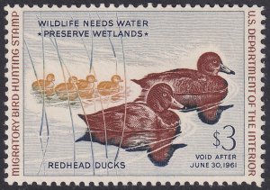 RW27 U.S. 1960 Federal Duck Stamp $3.00 MNH CV $95.00