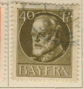 A6P11#45 German States Bavaria 1914-15 40pf used-