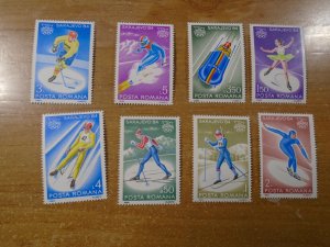 Romania  #  3166-73  MNH