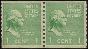 839 Mint,OG,NH... Pair... SCV $0.60