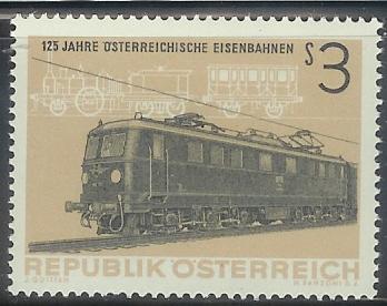 Austria: Scott #703 Locomotive VF MNH