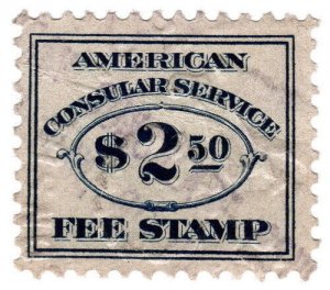 (I.B) US Revenue : Consular Service $2.50