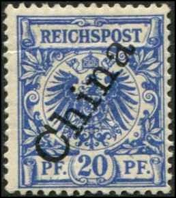 Germany China SC# 4 o/p MH 20pf