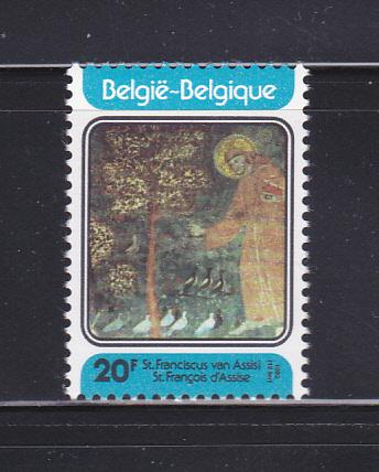 Belgium 1134 Set MNH St Francis Of Assisi (A)