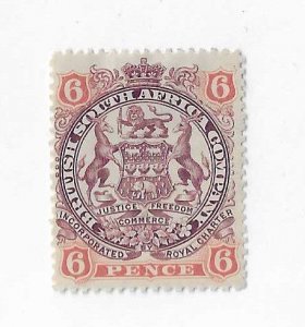 Rhodesia Sc #55 6p OG VF