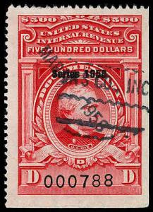 U.S. REV. DATED REDS R719  Used (ID # 70332)