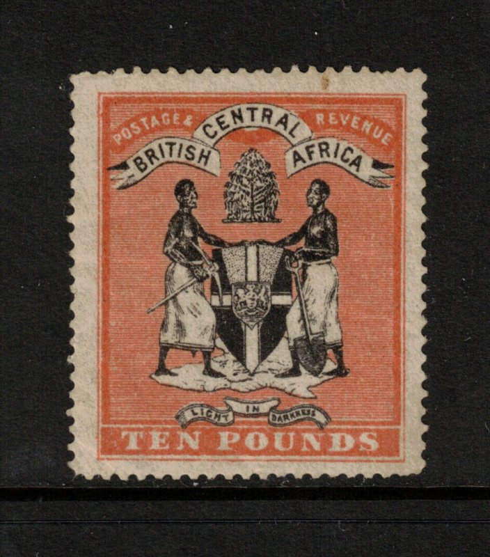 British Central Africa #30 Very Fine Mint Full Original Gum