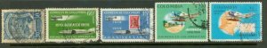 Colombia Aircraft , 5 stamps