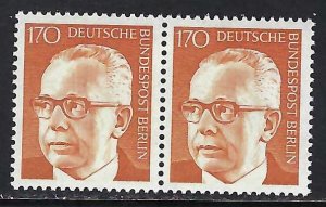 Germany Berlin 9N300A MNH PAIR Z419-6