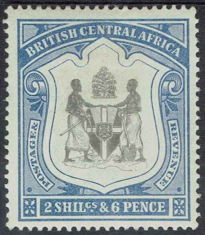 BRITISH CENTRAL AFRICA 1897 ARMS 2/6