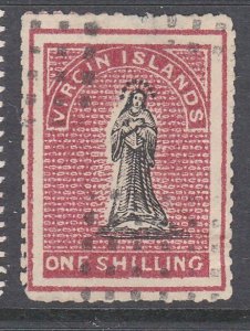 BR VIRGIN ISLANDS  An old forgery of a classic stamp .......................C865