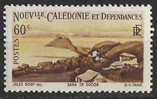 New Caledonia # 280  Ducos Sanatorium  60c    (1) Unused LH