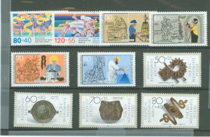 Germany/Berlin (9N) #9NB243-252 Mint (NH) Single (Complete Set) (Sports)