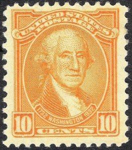 #715 XF MNH 10¢ GEORGE Washington Bicentenial With BIG MARGINS (REM #715-5)