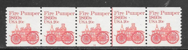 #1908 MNH PNC/5 Plate #13