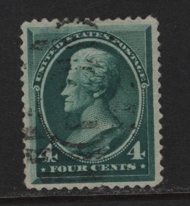 211 VF+ used neat cancel with nice color cv $ 25 ! see pic !