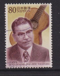 Japan  #2909  used  2004  cultural pioneers 80y  Masao Koga  composer