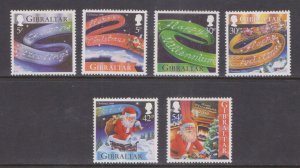 GIBRALTAR - 1999 CHRISTMAS - SEASON'S GREETINGS - 6V MINT NH