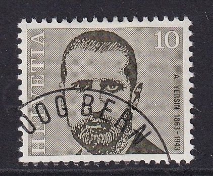 Switzerland  #535  cancelled  1971  physicians 10c