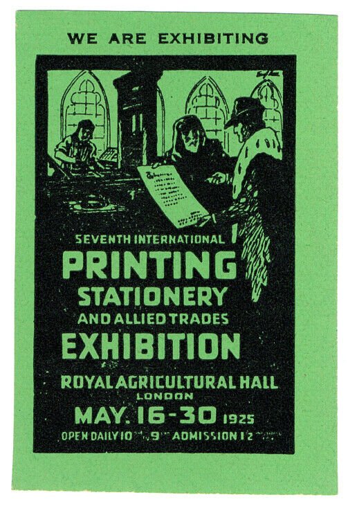 (I.B) Cinderella Collection : Printing Exhibition (London 1925)